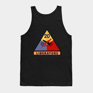 20th Armored Division - Liberators wo Txt Tank Top